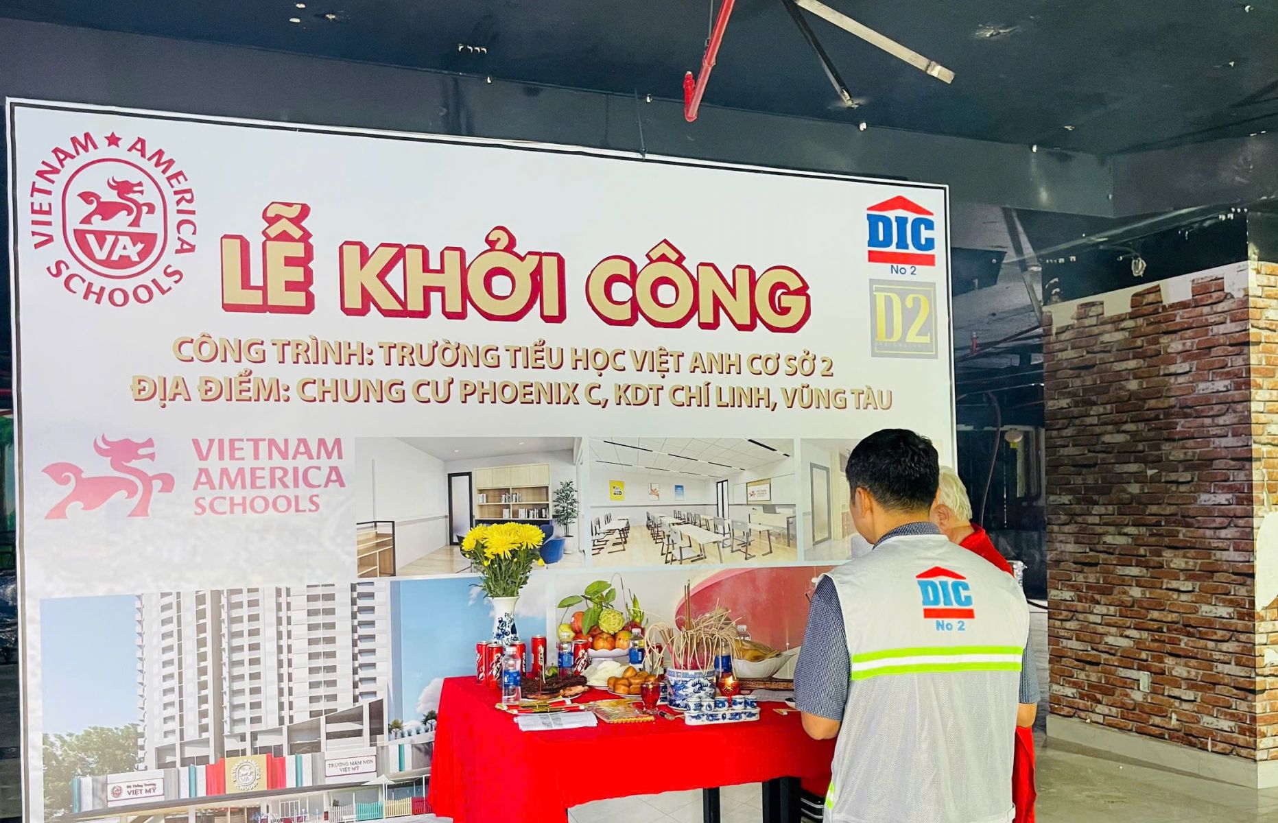 LỄ KHỞI CÔNG XÂY DỰNG HOÀN THIỆN TRƯỜNG TIỂU HỌC VIỆT ANH  CƠ SỞ 2 – HỆ THỐNG TRƯỜNG VIỆT MỸ